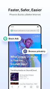 Phoenix Browser – Fast amp Safe screenshots 2