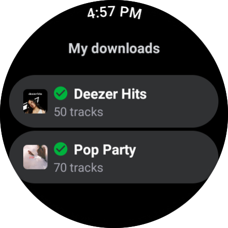 Deezer Music Podcast Player VARY screenshots 27