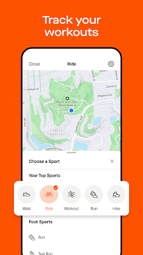 Strava Run Bike Hike VARY screenshots 1